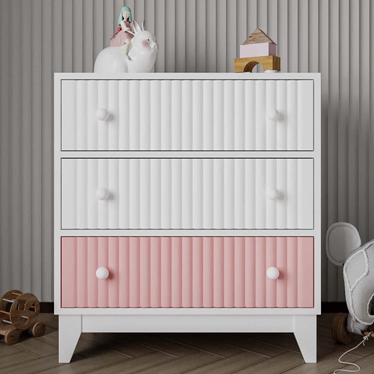 Hazel children's room dresser