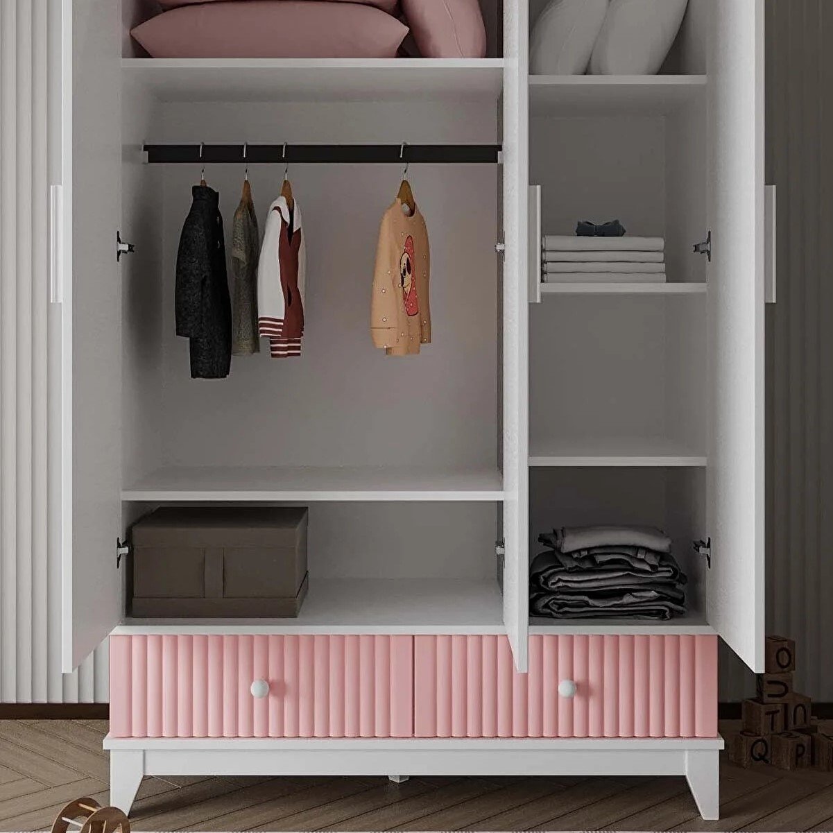 Hazel children's room wardrobe