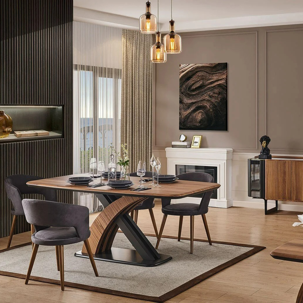 ترابيزة غرفة سفرة بريو