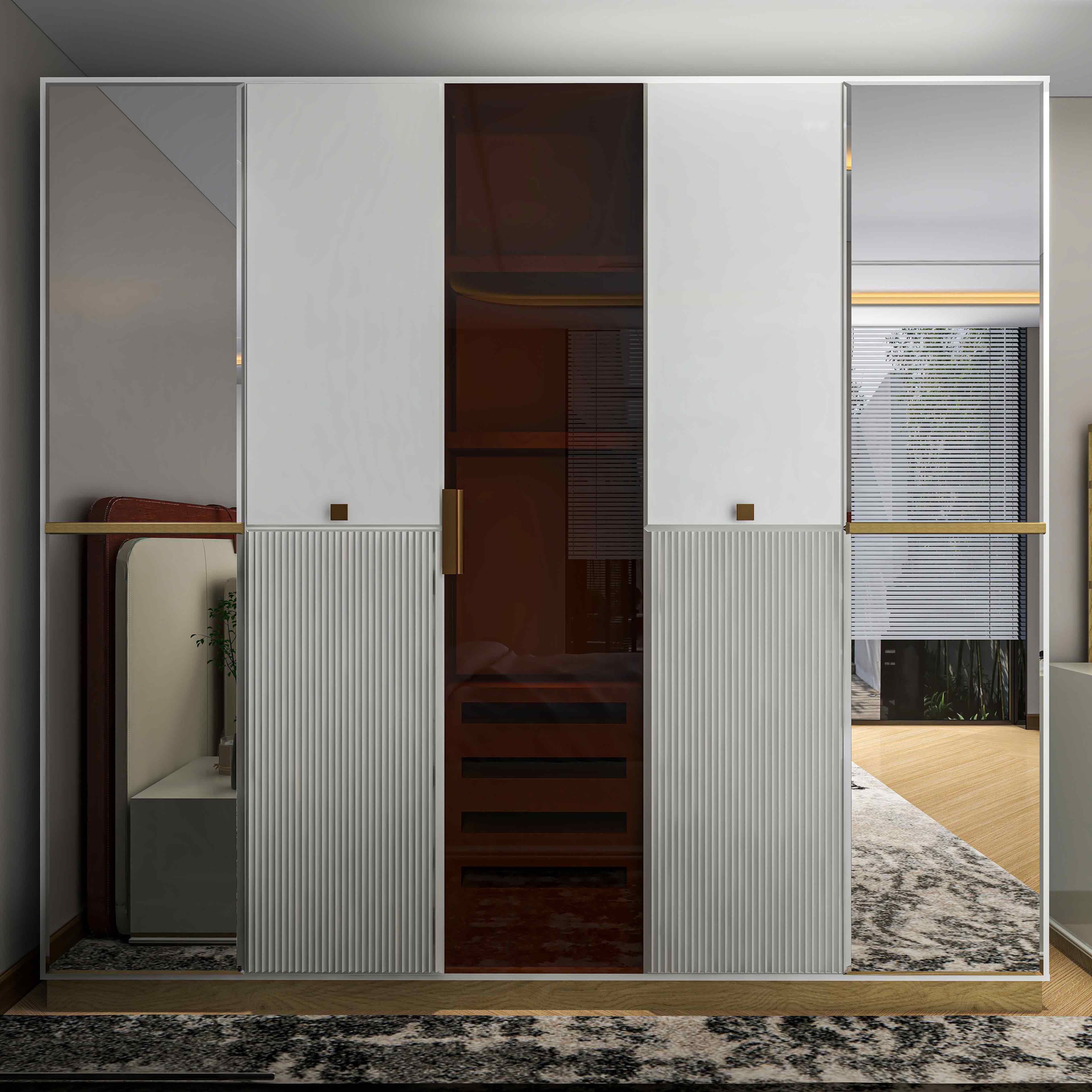 white Quieen wardrobe