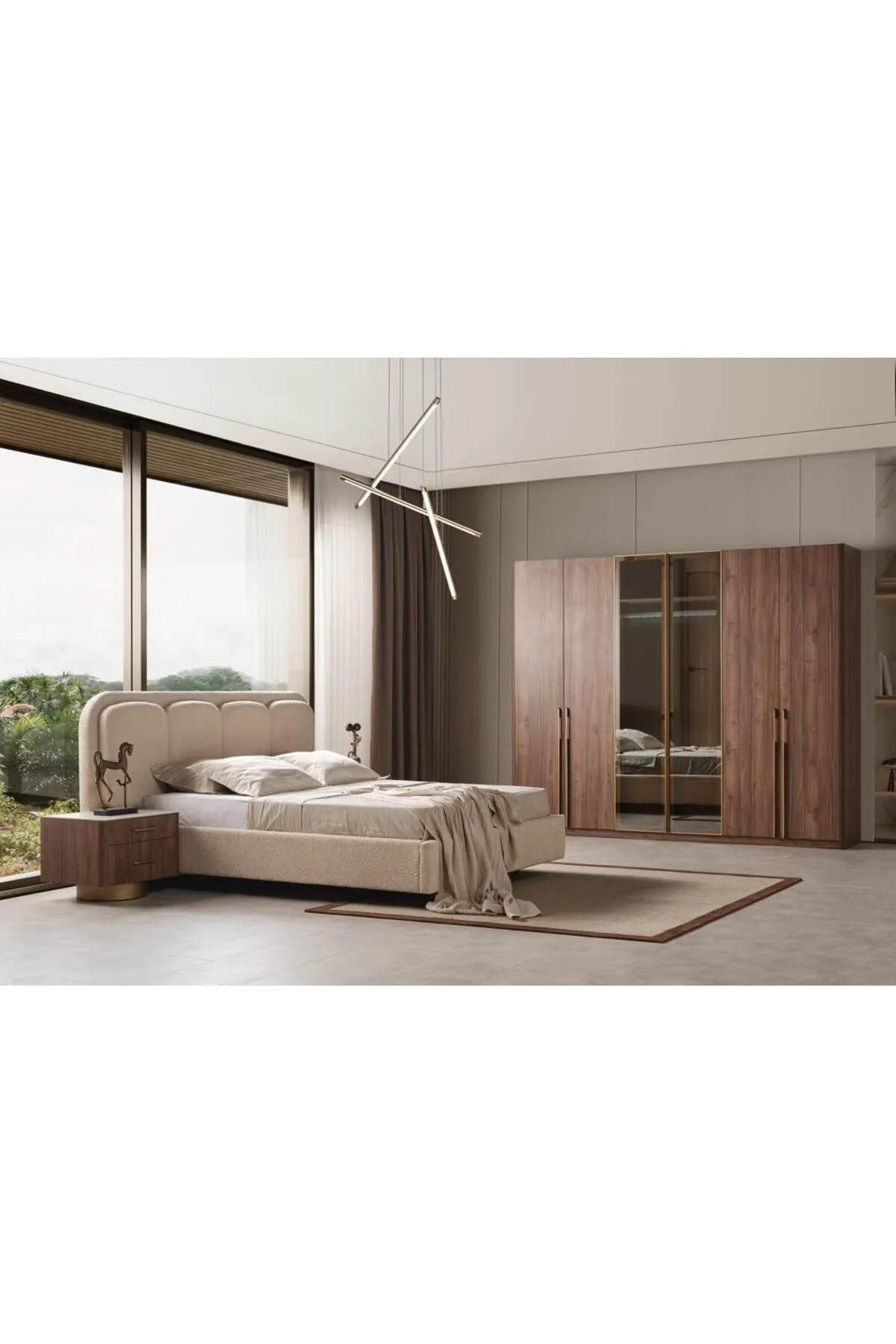 سرير غرفه سيرينا