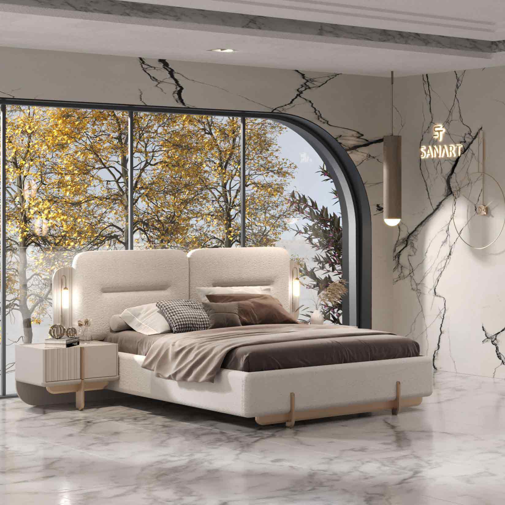 The Lash bedroom bed