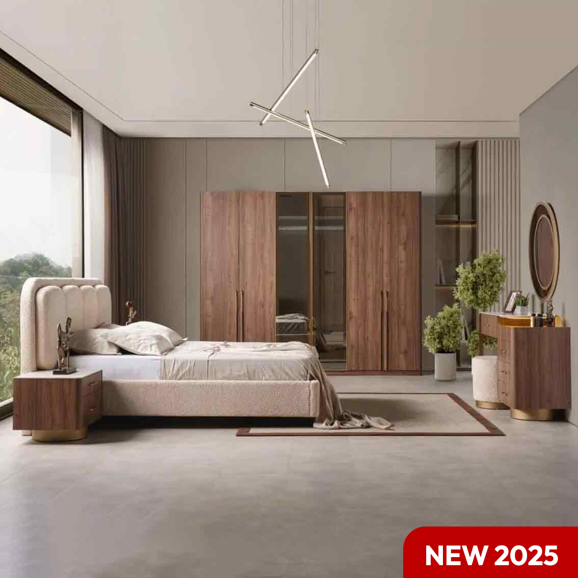 سرير غرفه سيرينا